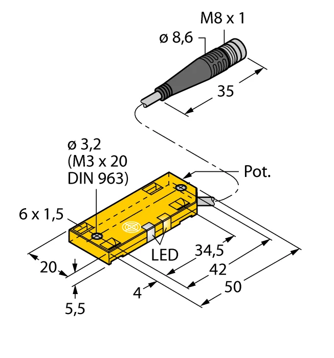 Turck BC10-QF5,5-AP6X2-0,1-PSG4.31M source-reviewed product