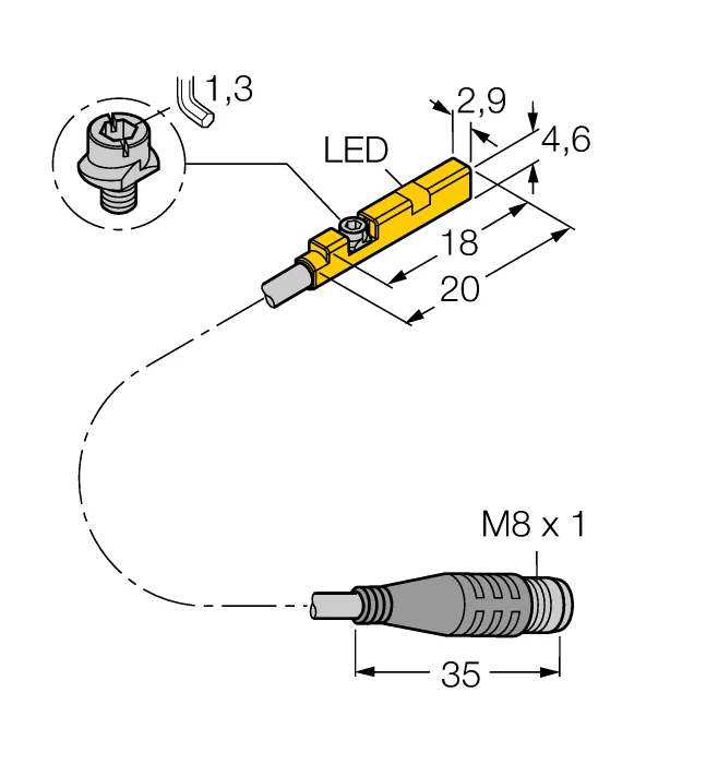 Turck BIM-UNR-AP6X-0,3-PSG3S source-reviewed product