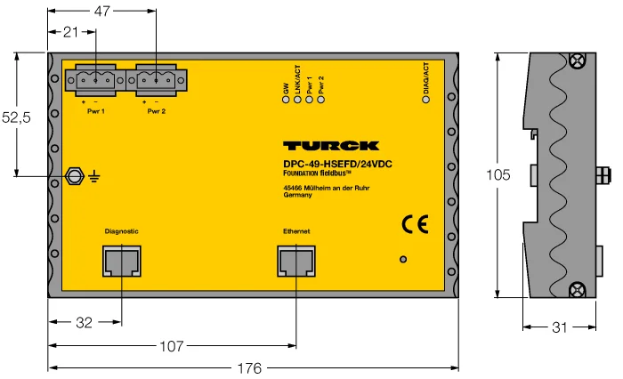 Turck DPC-49-HSEFD/24VDC source-reviewed product