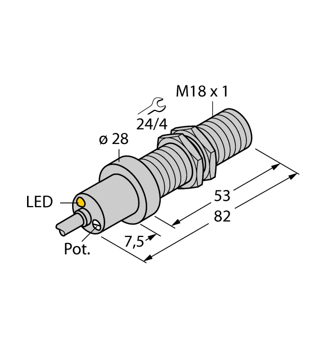 Turck FCS-M18-AP8X/DO45 source-reviewed product