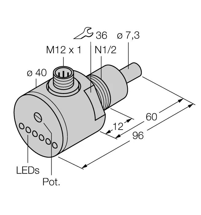 Turck FCS-N1/2A4-AP8X-H1141/L060 source-reviewed product