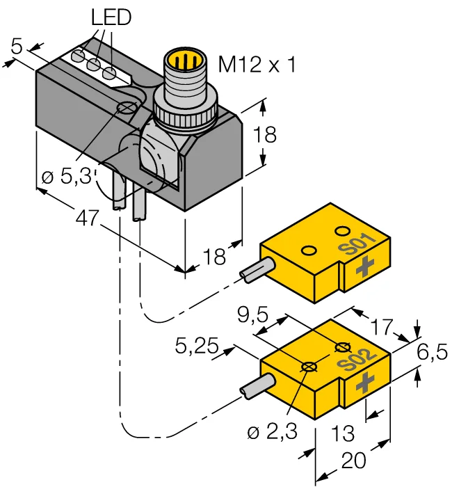 Turck NI2-Q6,5-0,1-BDS-2AP6X3-H1141/S34 source-reviewed product