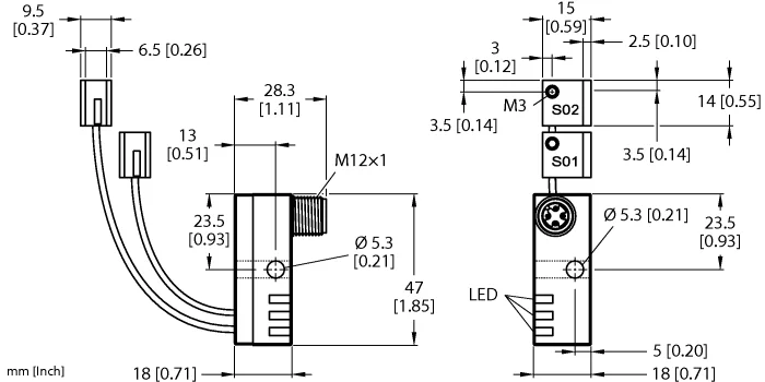 Turck NI2-Q9,5-AP6-0,15-FS4.4X3/S304 source-reviewed product