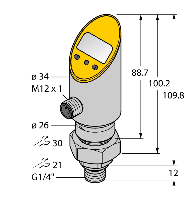 Turck PS01VR-504-LI2UPN8X-H1141 source-reviewed product