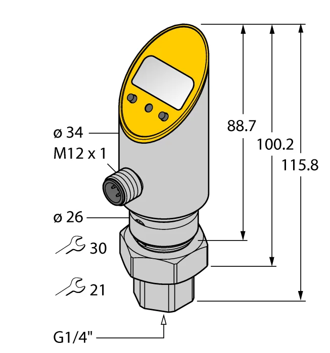 Turck PS025A-501-LI2UPN8X-H1141 source-reviewed product